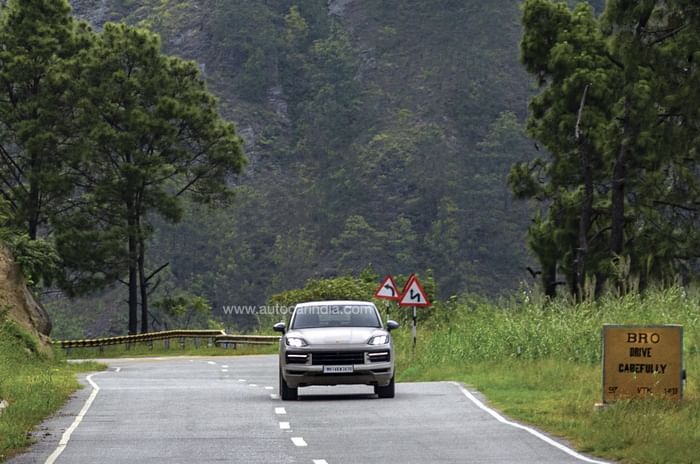 Feature: Driving a Porsche Cayenne through new Sela Tunnels
